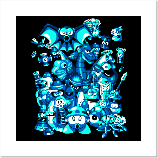 Mega Minions Wall Art by StephenHartman